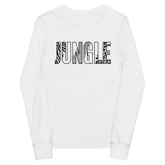 Performance | Youth Long Sleeve T-Shirt | Jungle Studios | Crest Logo