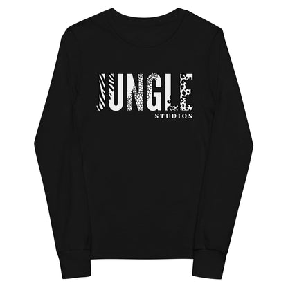 Performance | Youth Long Sleeve T-Shirt | Jungle Studios | Crest Logo