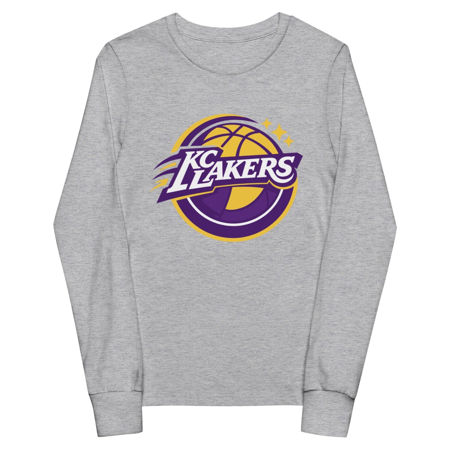 Performance | Youth Long Sleeve T-Shirt | KC LAKERS - TGTI | Crest Logo