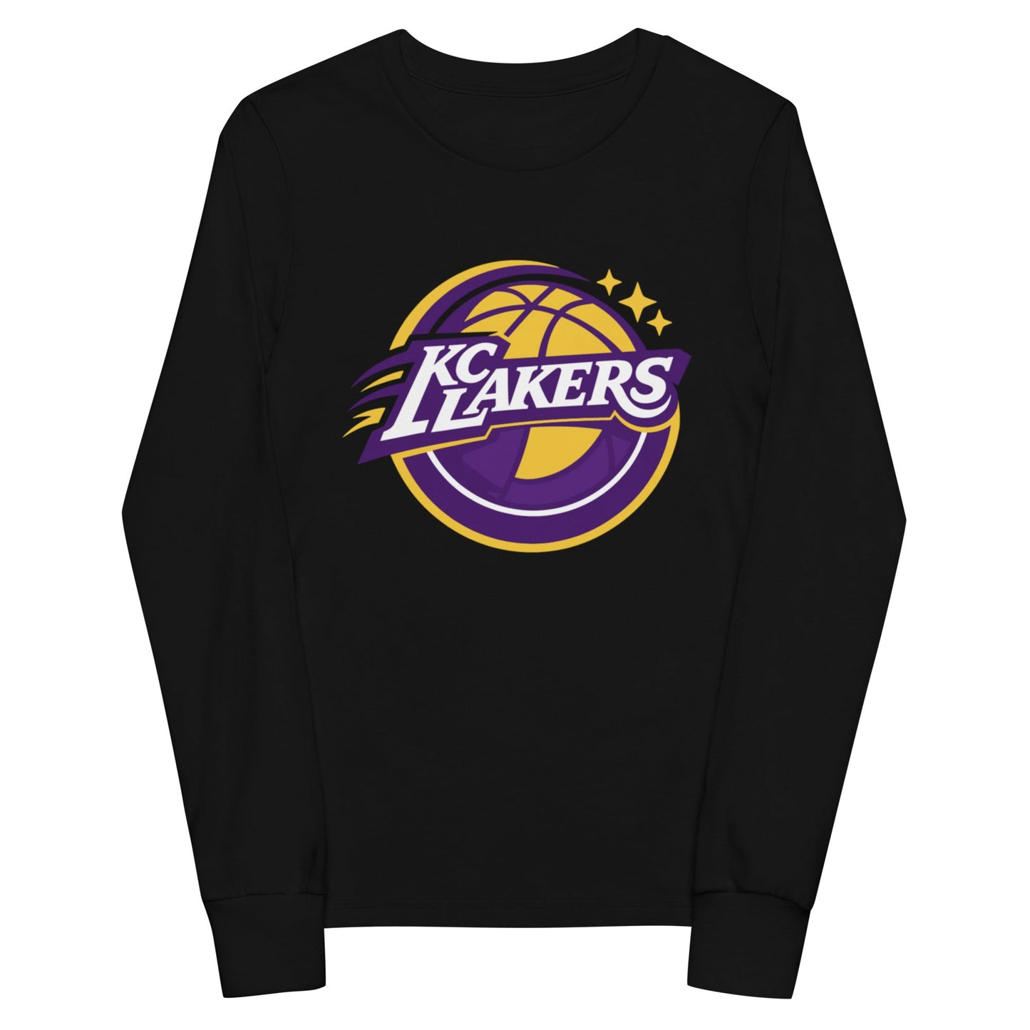 Performance | Youth Long Sleeve T-Shirt | KC LAKERS - TGTI | Crest Logo