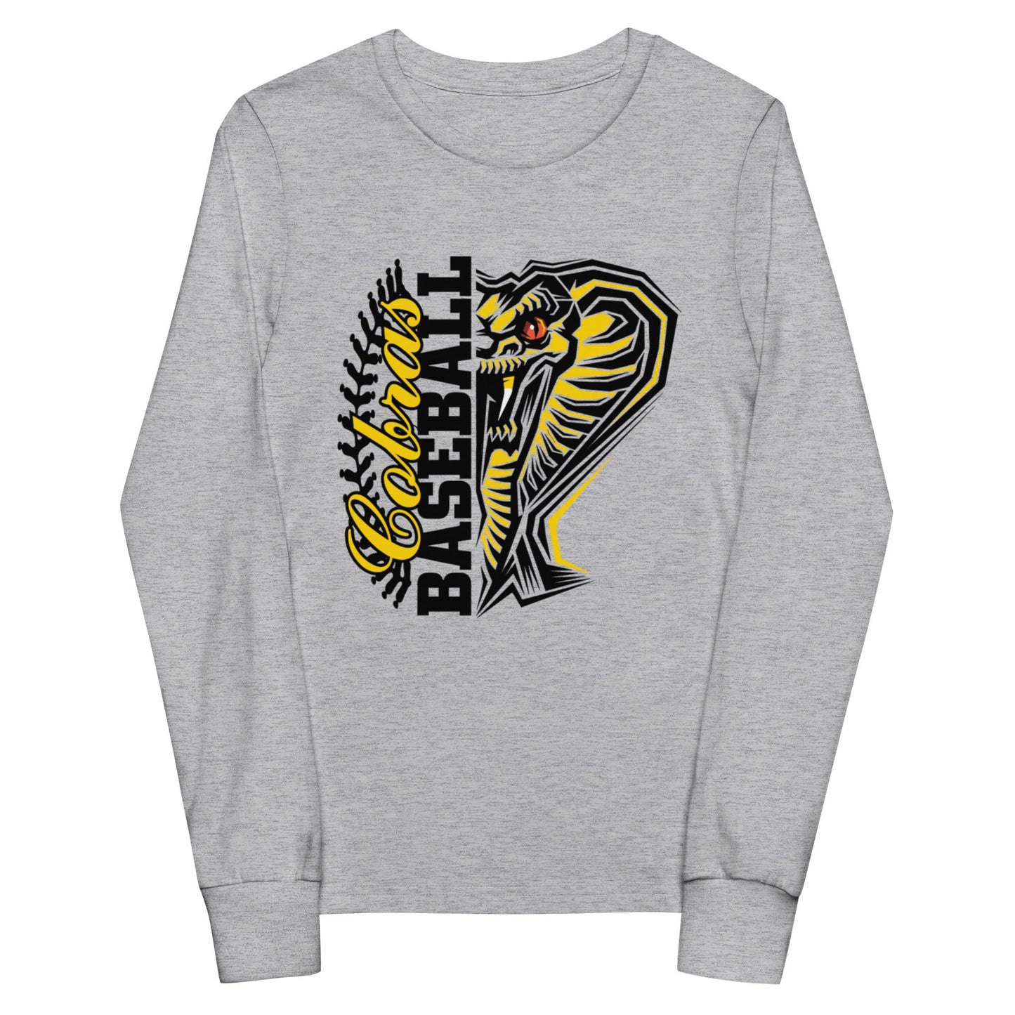 Performance | Youth Long Sleeve T-Shirt | Keystone Cobras | Fang Crest Logo