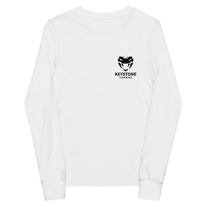 Performance | Youth Long Sleeve T-Shirt | Keystone Cobras | Serpent Icon Logo