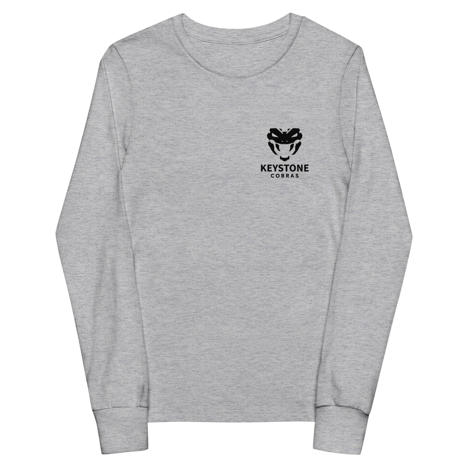 Performance | Youth Long Sleeve T-Shirt | Keystone Cobras | Serpent Icon Logo