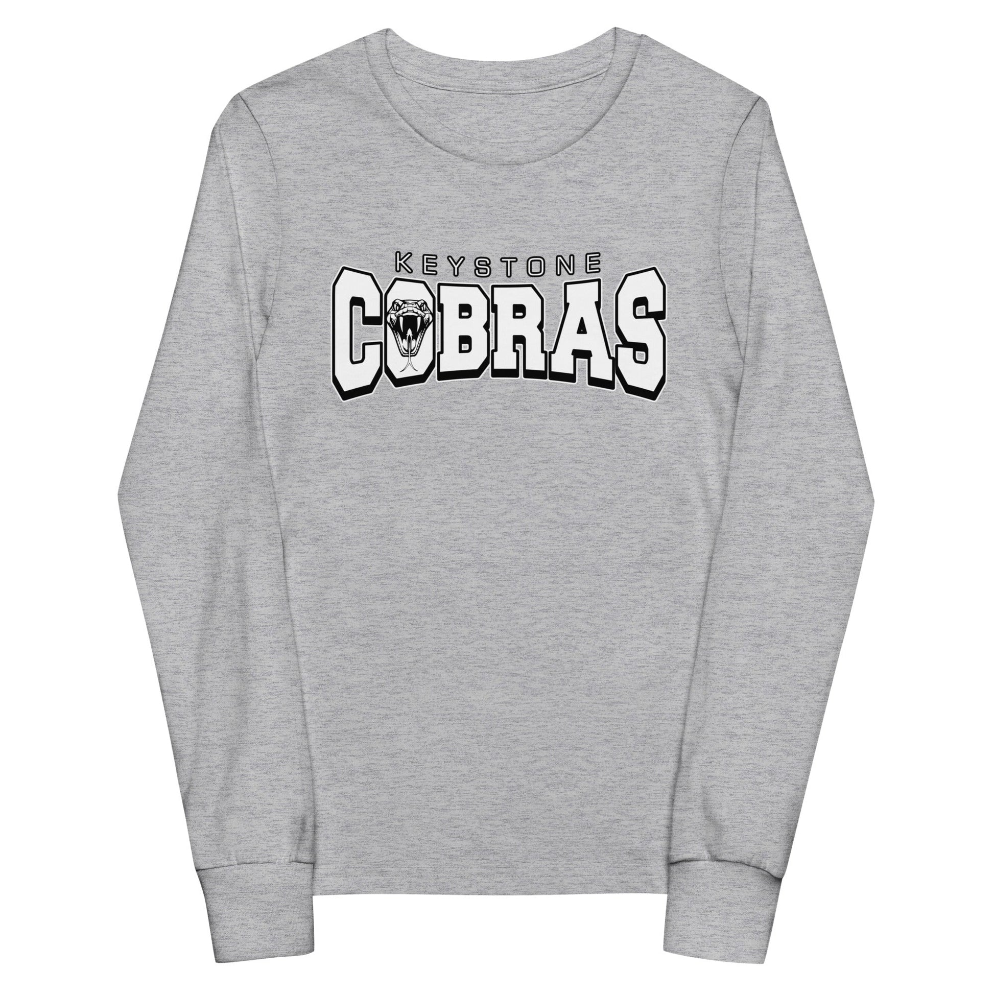 Performance | Youth Long Sleeve T-Shirt | Keystone Cobras | Snake Mark Logo