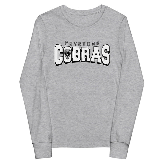 Performance | Youth Long Sleeve T-Shirt | Keystone Cobras | Snake Mark Logo