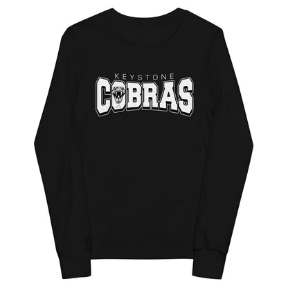 Performance | Youth Long Sleeve T-Shirt | Keystone Cobras | Snake Mark Logo