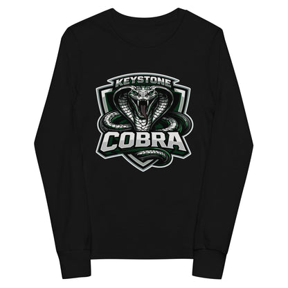 Performance | Youth Long Sleeve T-Shirt | Keystone Cobras | Venom Guard Logo