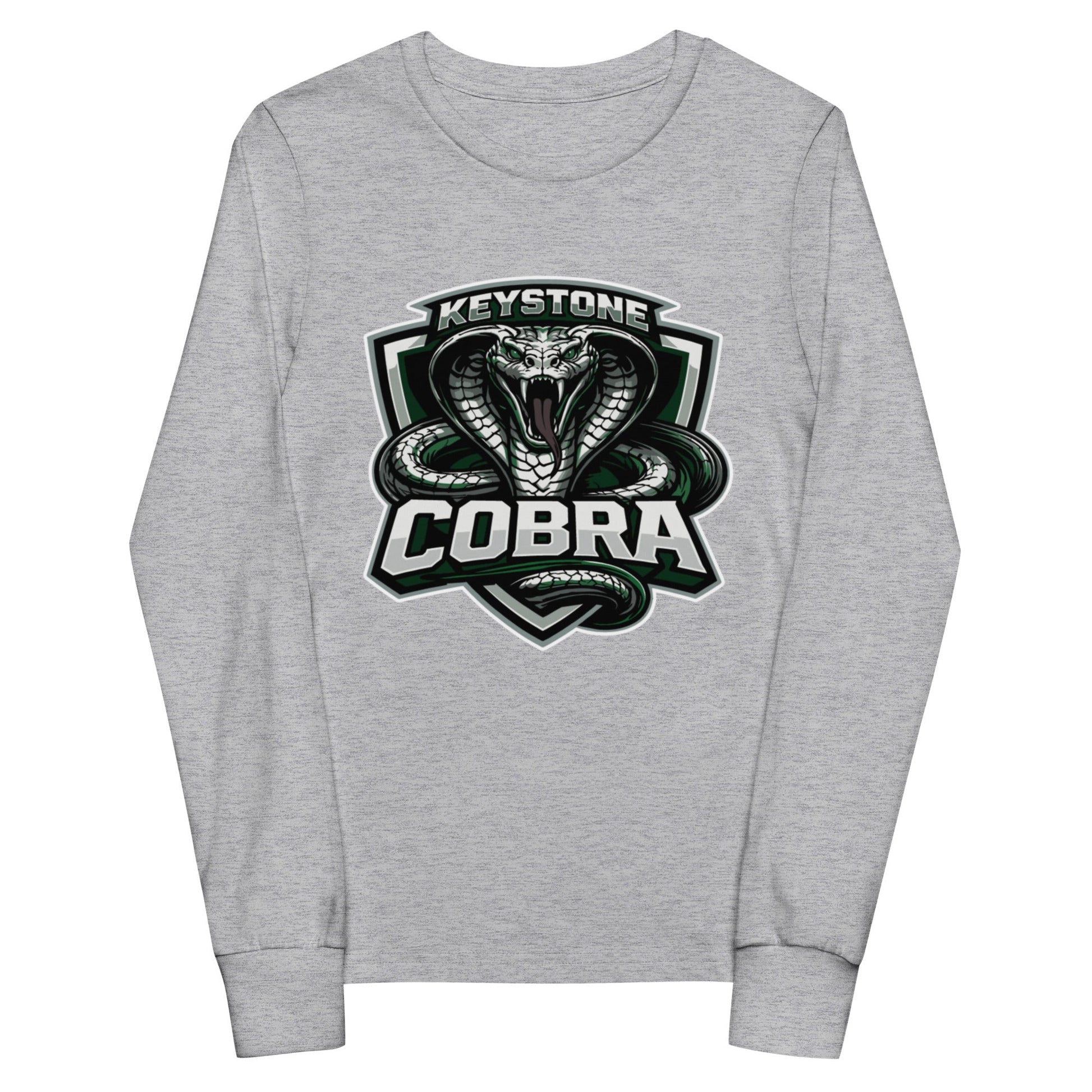 Performance | Youth Long Sleeve T-Shirt | Keystone Cobras | Venom Guard Logo