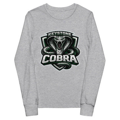 Performance | Youth Long Sleeve T-Shirt | Keystone Cobras | Venom Guard Logo