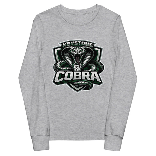Performance | Youth Long Sleeve T-Shirt | Keystone Cobras | Venom Guard Logo