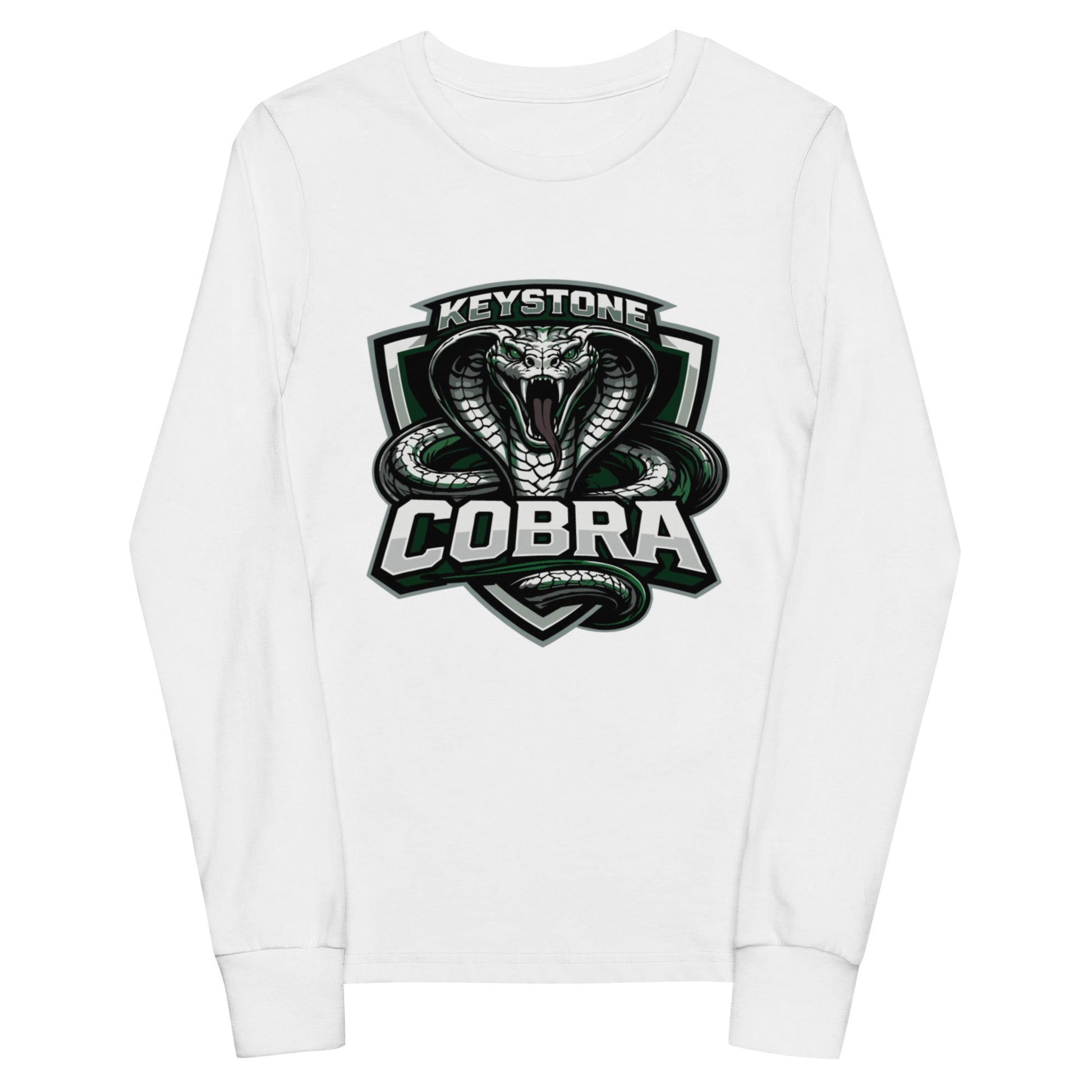 Performance | Youth Long Sleeve T-Shirt | Keystone Cobras | Venom Guard Logo