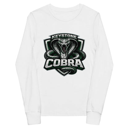 Performance | Youth Long Sleeve T-Shirt | Keystone Cobras | Venom Guard Logo