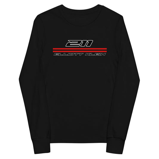 Performance | Youth Long Sleeve T-Shirt | Klein Motorsports | 211 Bars Logo