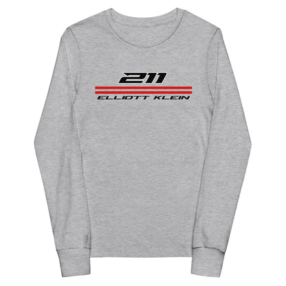 Performance | Youth Long Sleeve T-Shirt | Klein Motorsports | 211 Bars Logo