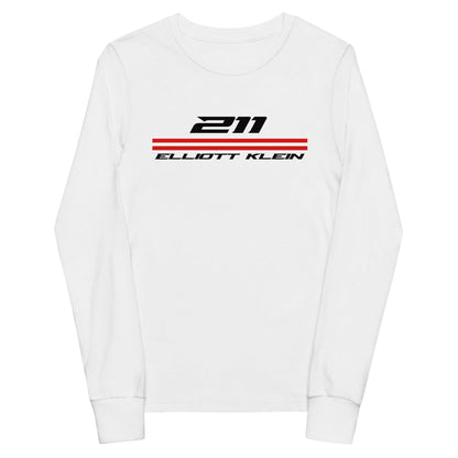 Performance | Youth Long Sleeve T-Shirt | Klein Motorsports | 211 Bars Logo