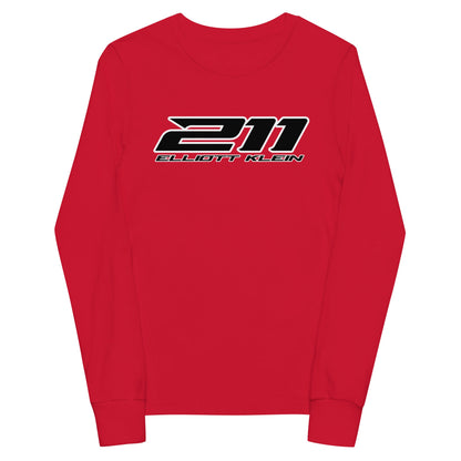 Performance | Youth Long Sleeve T-Shirt | Klein Motorsports | 211 Logo