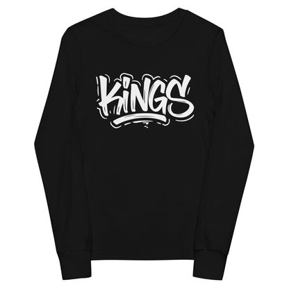 Performance | Youth Long Sleeve T-Shirt | Kofa Baseball Booster Club | Kings Emblem Logo
