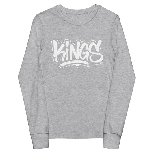 Performance | Youth Long Sleeve T-Shirt | Kofa Baseball Booster Club | Kings Emblem Logo