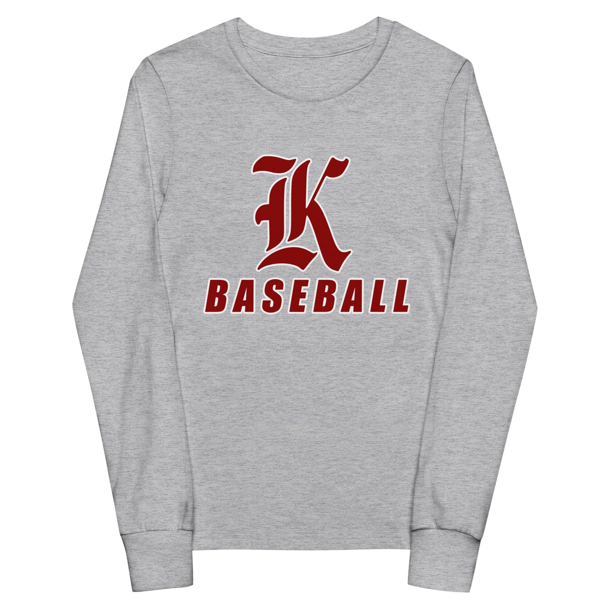 Performance | Youth Long Sleeve T-Shirt | Kofa Baseball Booster Club | Vanguard Logo