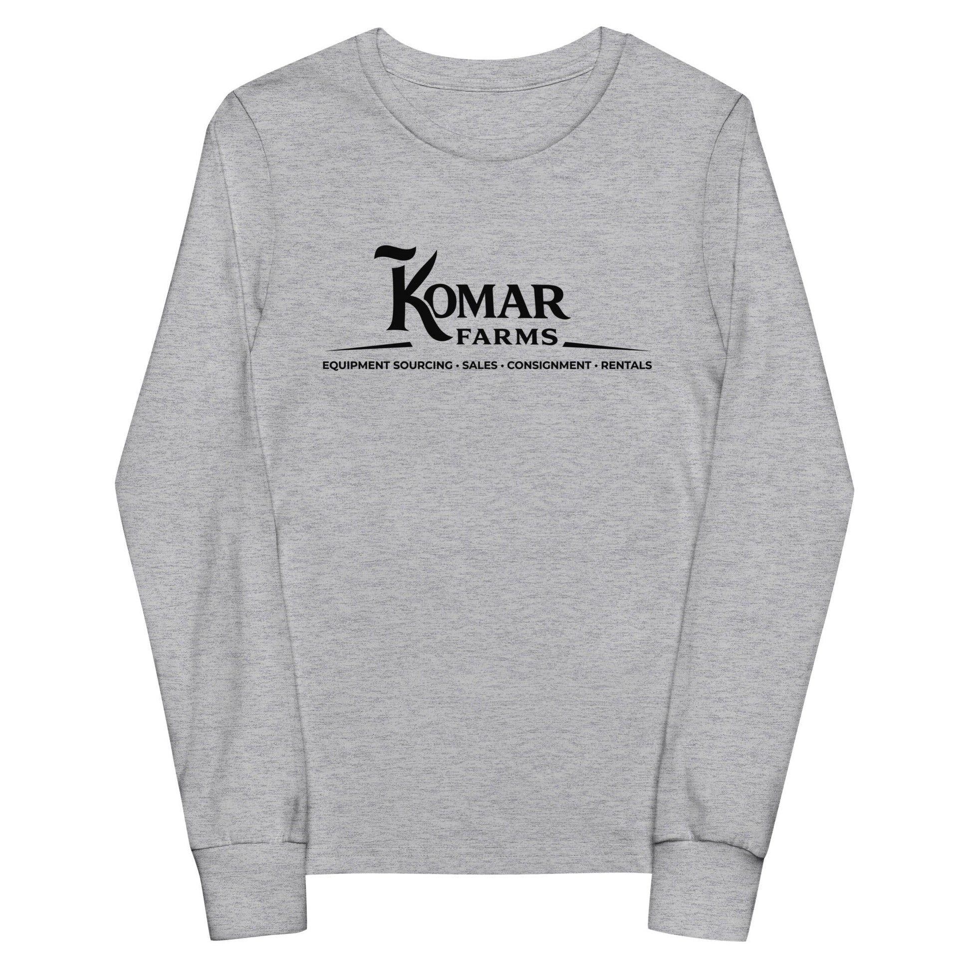 Performance | Youth Long Sleeve T-Shirt | Komar Farms | Mark Logo