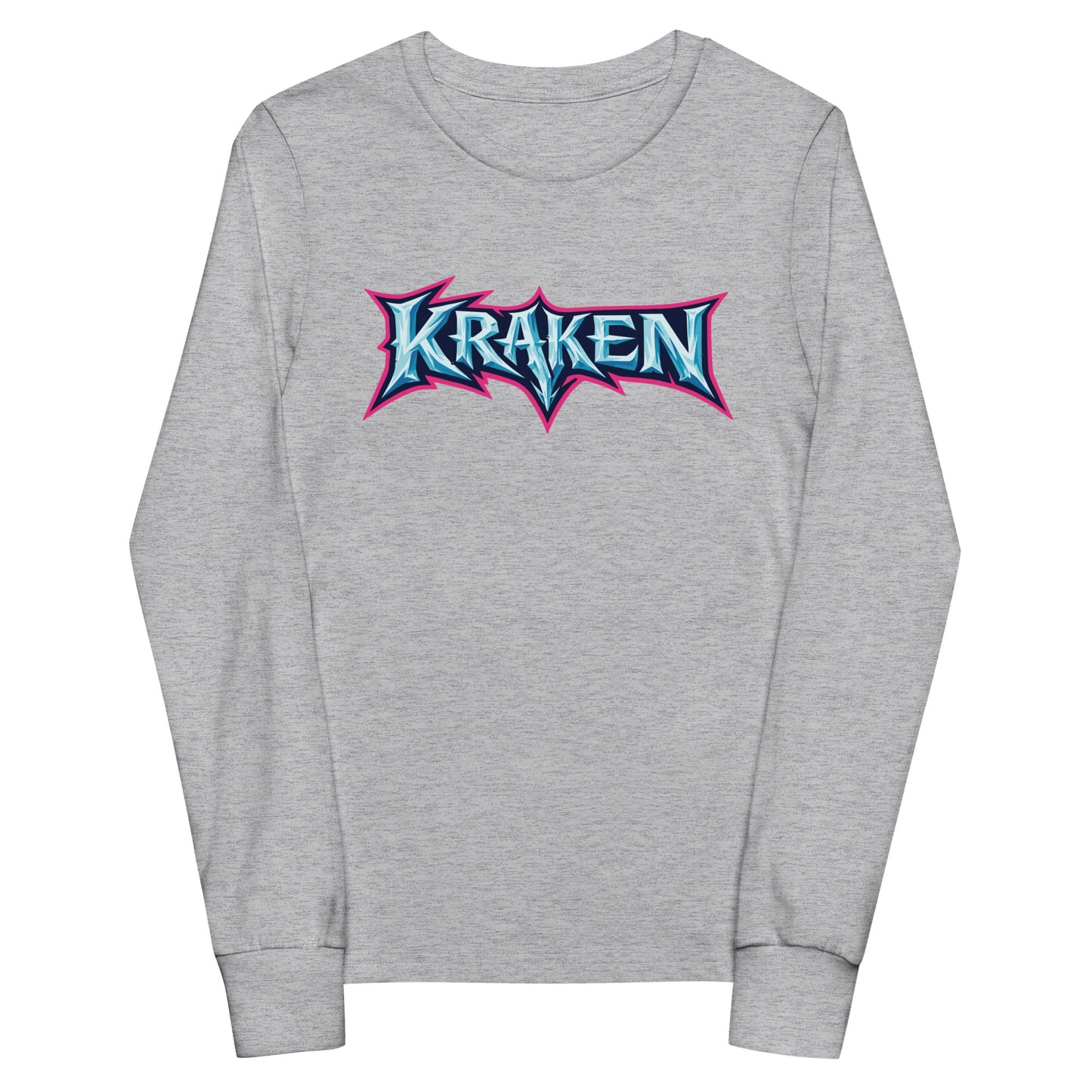 Performance | Youth Long Sleeve T-Shirt | Kraken Fastpitch | Script Logo