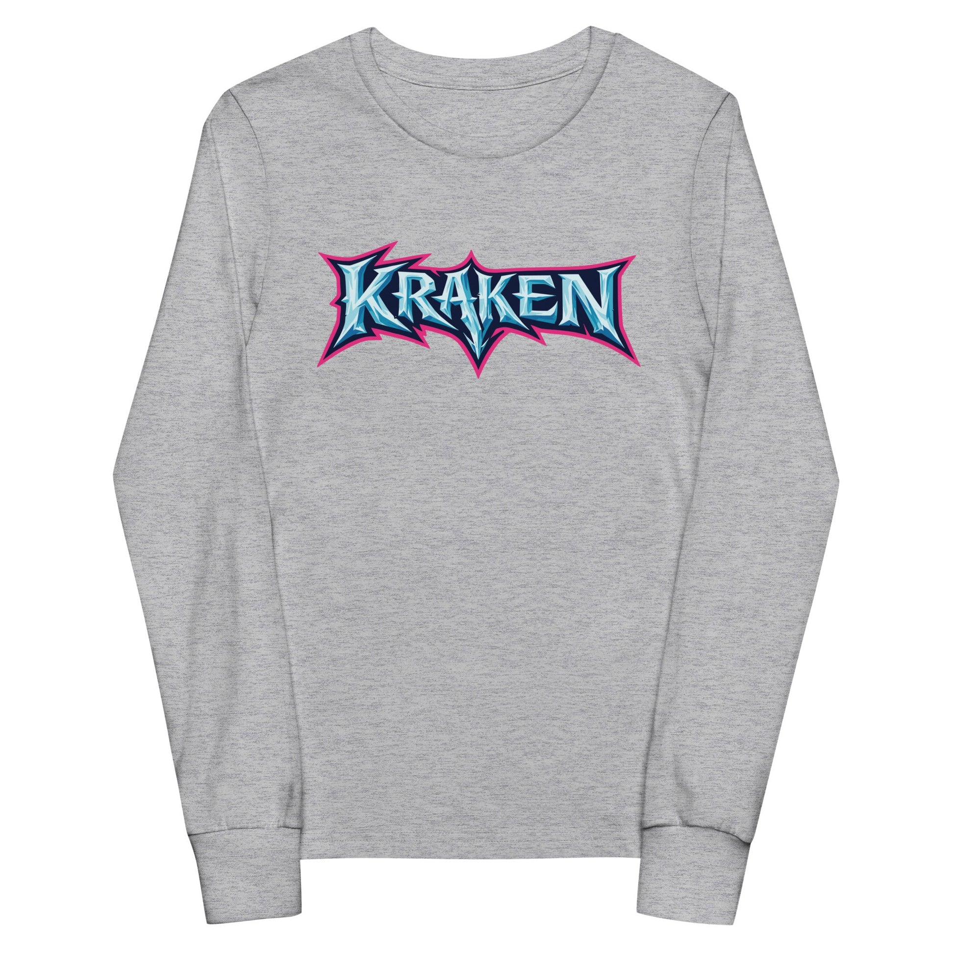 Performance | Youth Long Sleeve T-Shirt | Kraken Fastpitch | Script Logo
