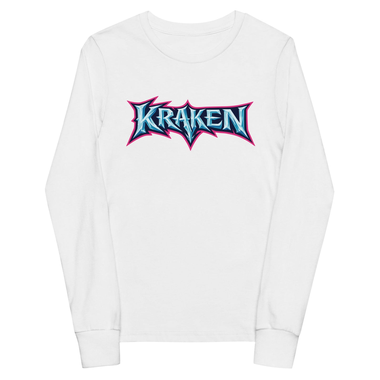 Performance | Youth Long Sleeve T-Shirt | Kraken Fastpitch | Script Logo