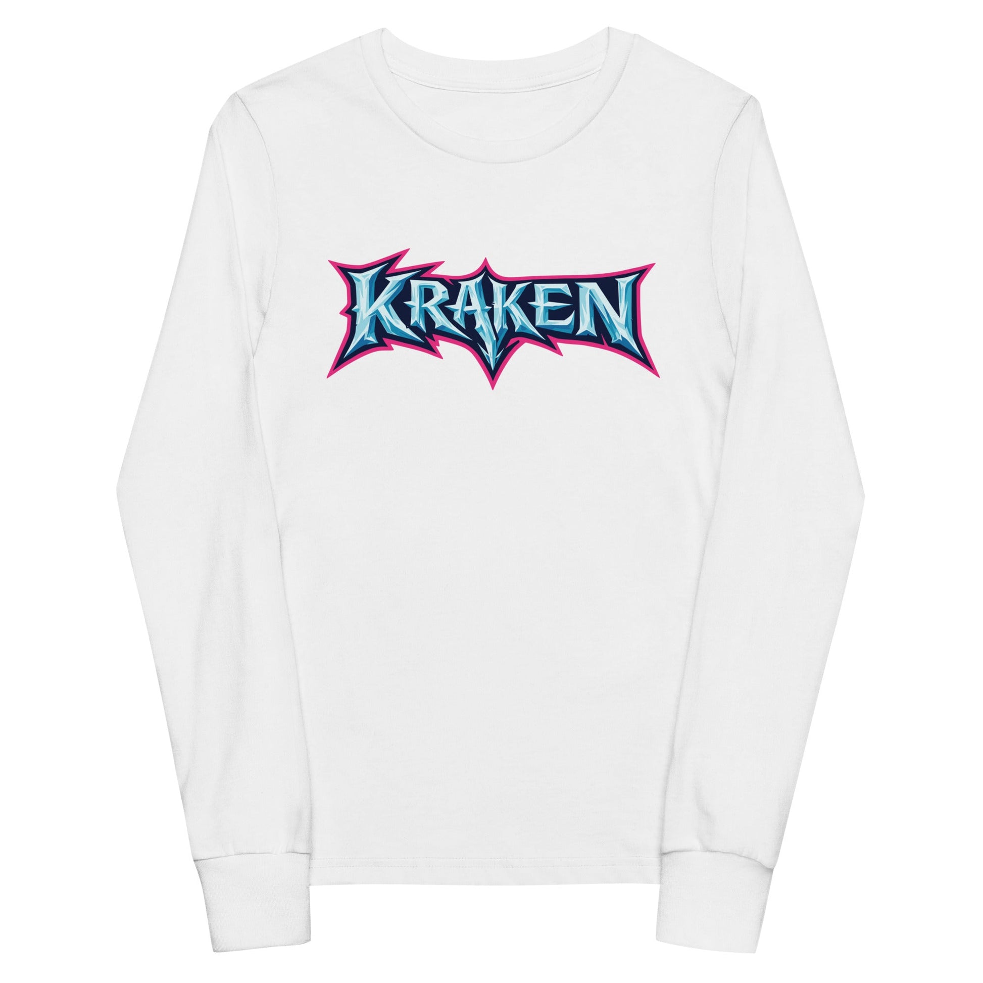 Performance | Youth Long Sleeve T-Shirt | Kraken Fastpitch | Script Logo