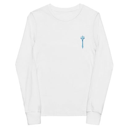 Performance | Youth Long Sleeve T-Shirt | Kraken Fastpitch | Trident Logo