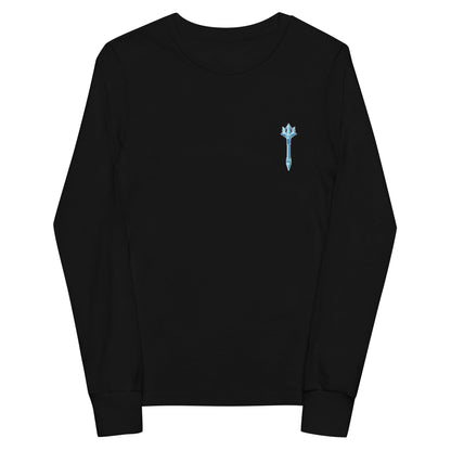 Performance | Youth Long Sleeve T-Shirt | Kraken Fastpitch | Trident Logo