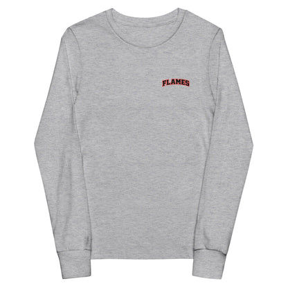 Performance | Youth Long Sleeve T-Shirt | KY Flames | Classic Logo