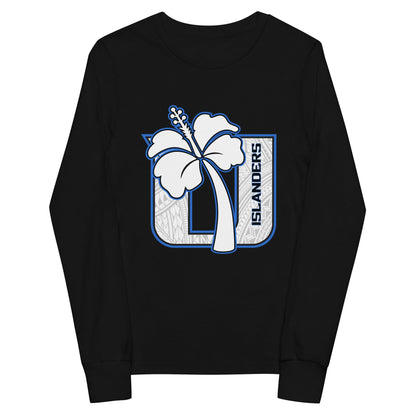 Performance | Youth Long Sleeve T-Shirt | Lady Islanders | Crest Logo