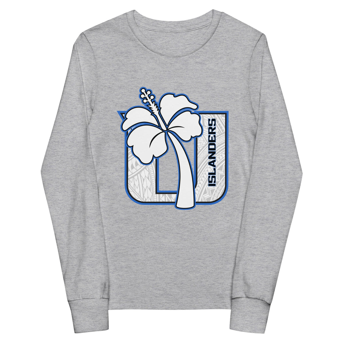 Performance | Youth Long Sleeve T-Shirt | Lady Islanders | Crest Logo
