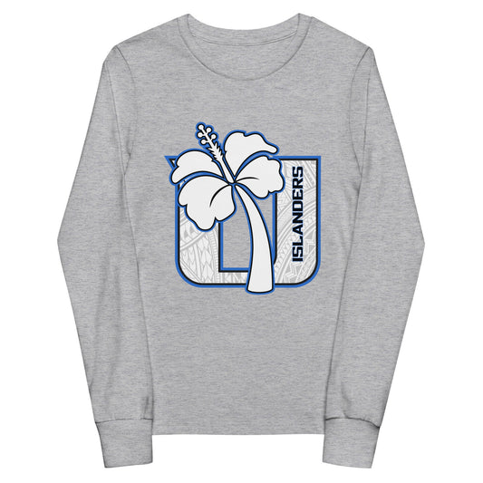 Performance | Youth Long Sleeve T-Shirt | Lady Islanders | Crest Logo