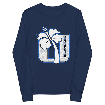 Performance | Youth Long Sleeve T-Shirt | Lady Islanders | Crest Logo