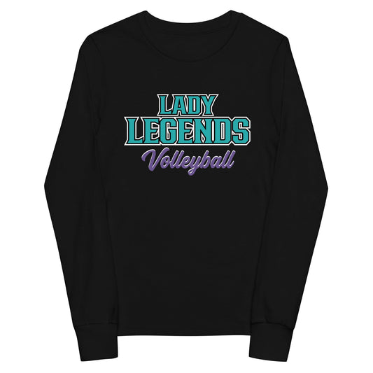 Performance | Youth Long Sleeve T-Shirt | Lady Legends Volleyball