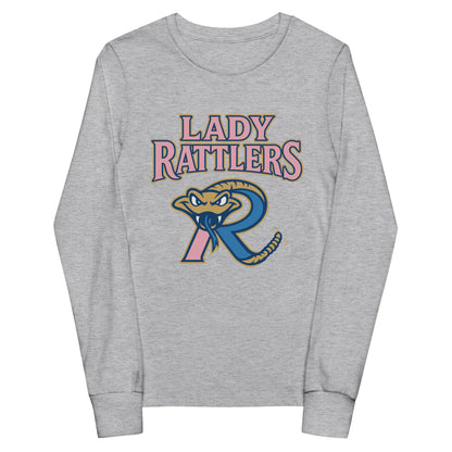 Performance | Youth Long Sleeve T-Shirt | Lady Rattlers | Rattlers Logo