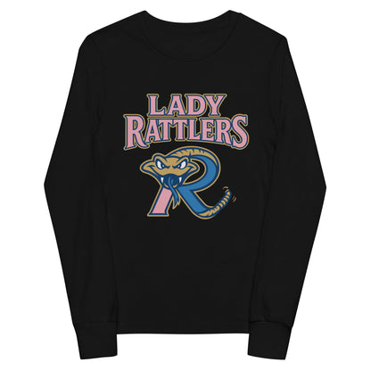 Performance | Youth Long Sleeve T-Shirt | Lady Rattlers | Rattlers Logo