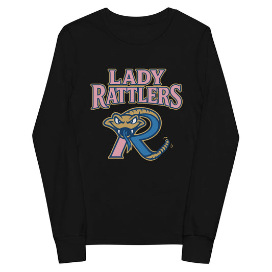 Performance | Youth Long Sleeve T-Shirt | Lady Rattlers | Rattlers Logo