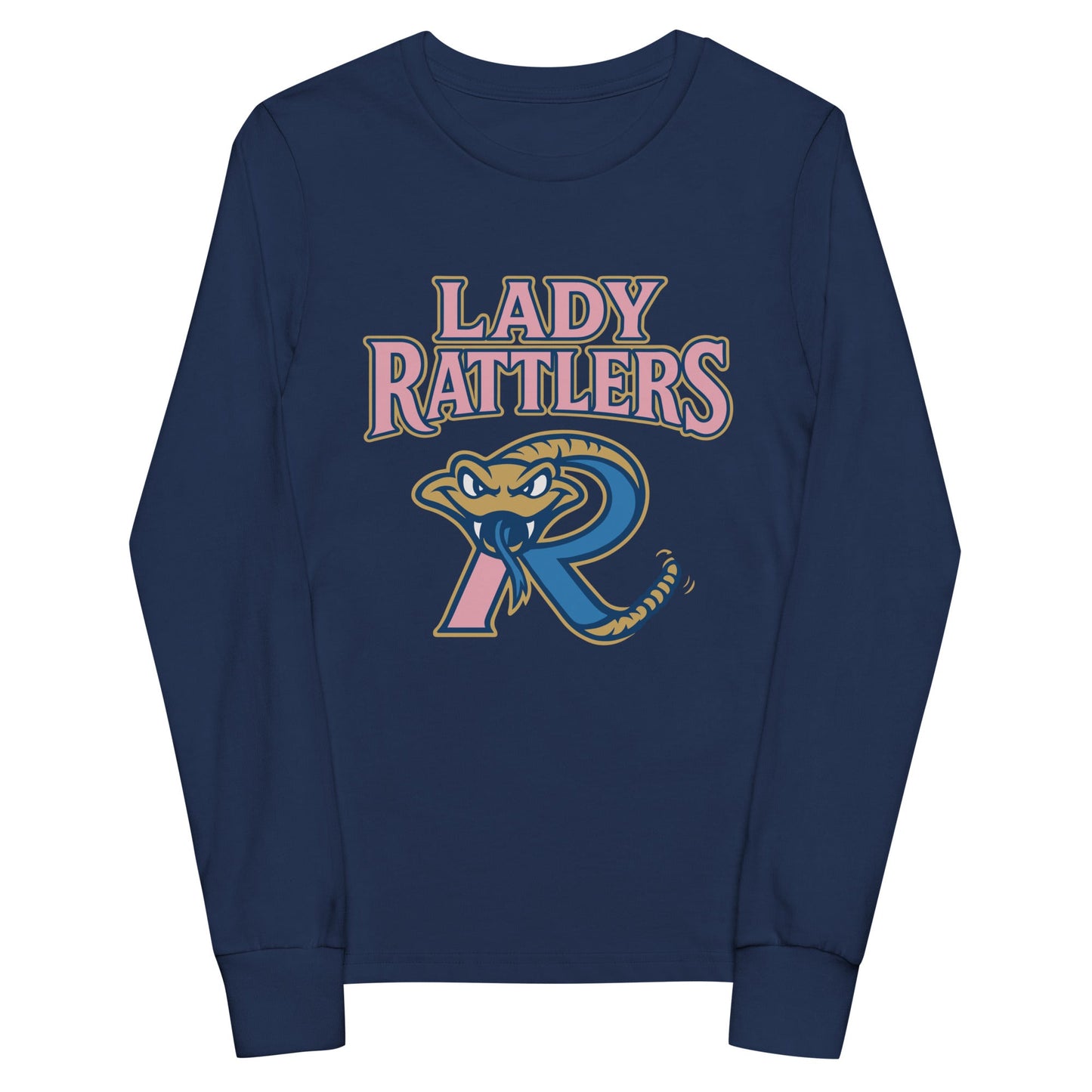 Performance | Youth Long Sleeve T-Shirt | Lady Rattlers | Rattlers Logo