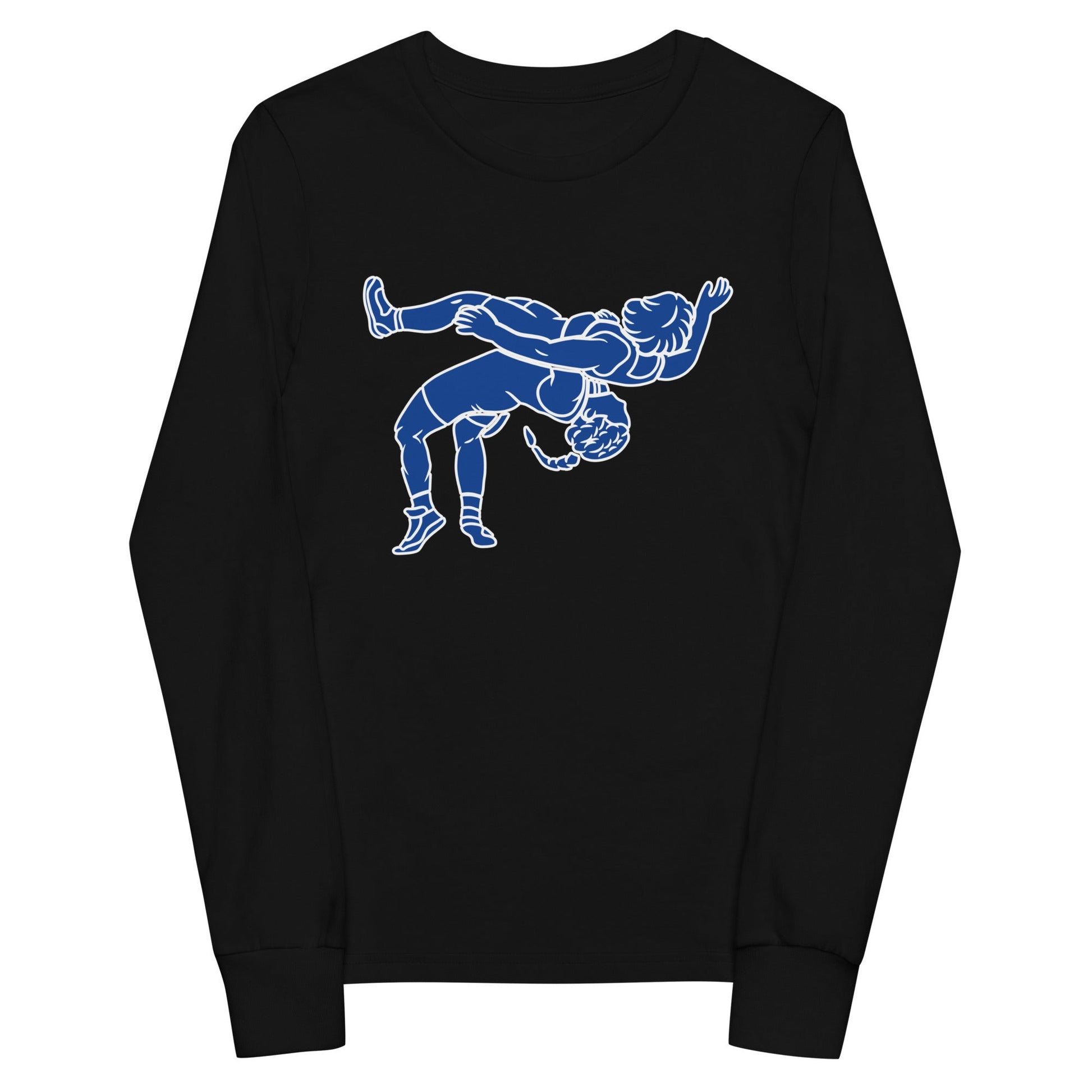 Performance | Youth Long Sleeve T-Shirt | Lady Senators Wrestling | Wrestler Logo