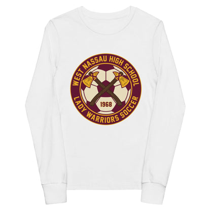 Performance | Youth Long Sleeve T-Shirt | Lady Warrior Soccer Booster Club | Lady Warriors Logo