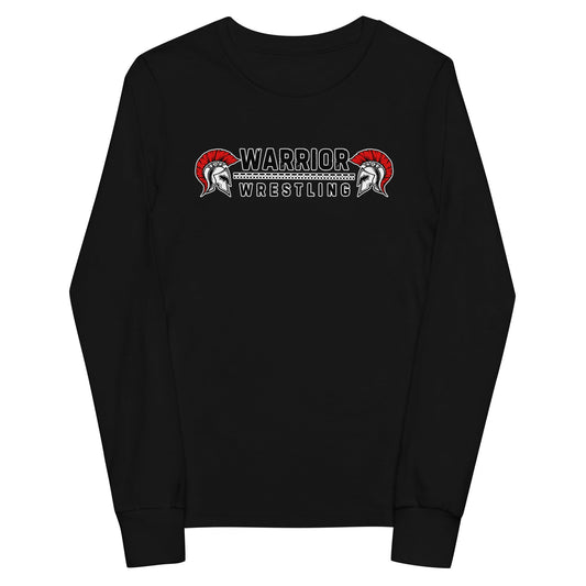 Performance | Youth Long Sleeve T-Shirt | Lafayette Warrior Youth Wrestling | Vangiard Logo