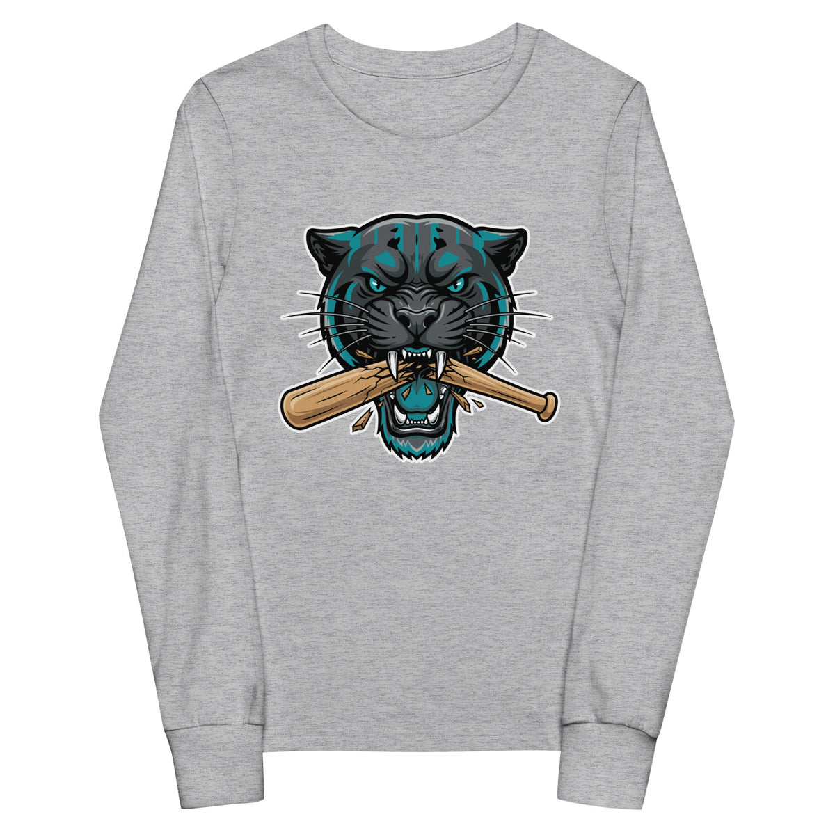 Performance | Youth Long Sleeve T-Shirt | Lake-Erie Panthers | Crest Logo
