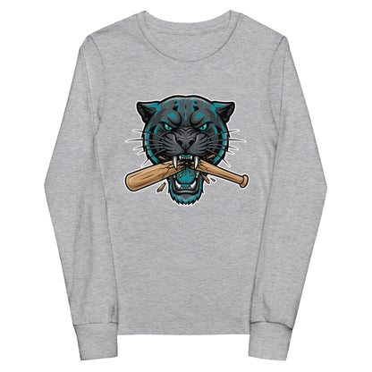 Performance | Youth Long Sleeve T-Shirt | Lake-Erie Panthers | Crest Logo