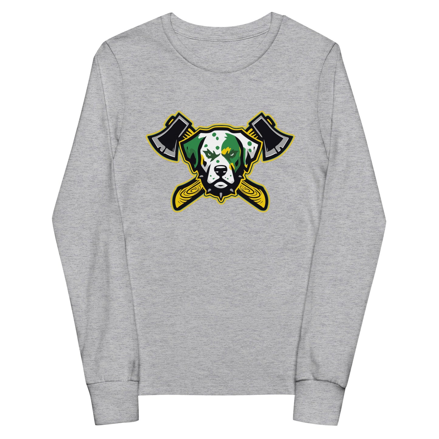 Performance | Youth Long Sleeve T-Shirt | Lake Erie Power Pines | Axe Logo