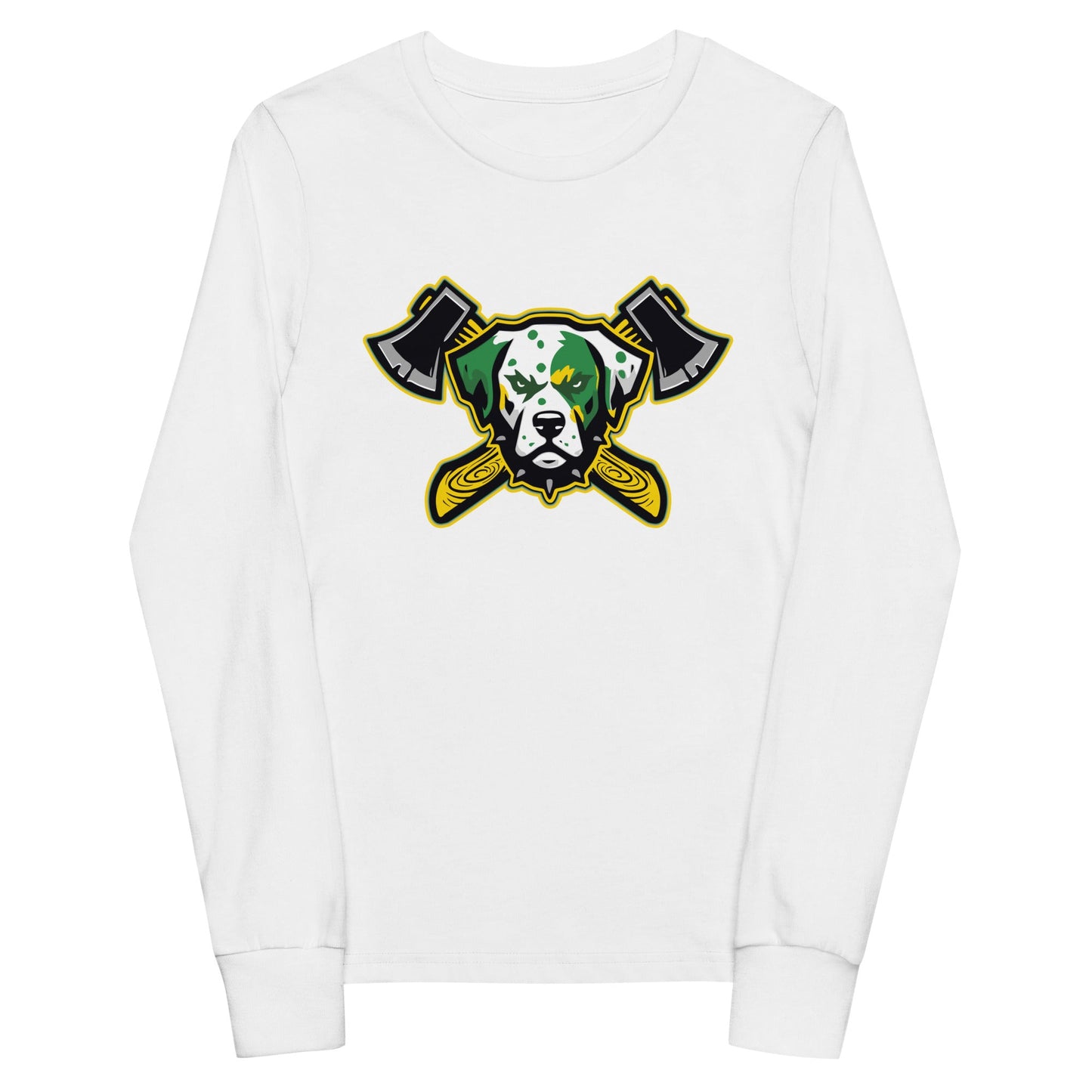 Performance | Youth Long Sleeve T-Shirt | Lake Erie Power Pines | Axe Logo