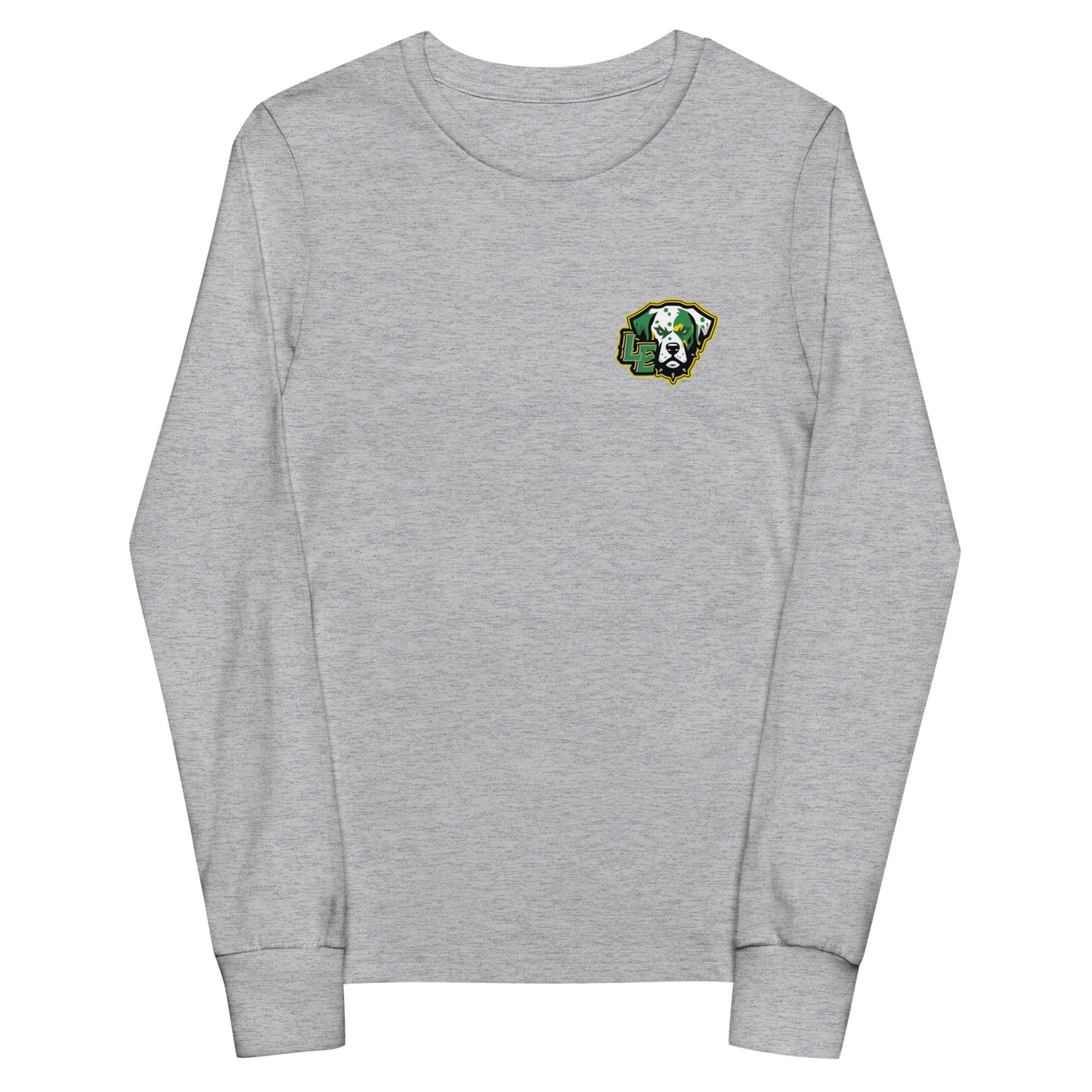 Performance | Youth Long Sleeve T-Shirt | Lake Erie Power Pines | LE Mascot Logo