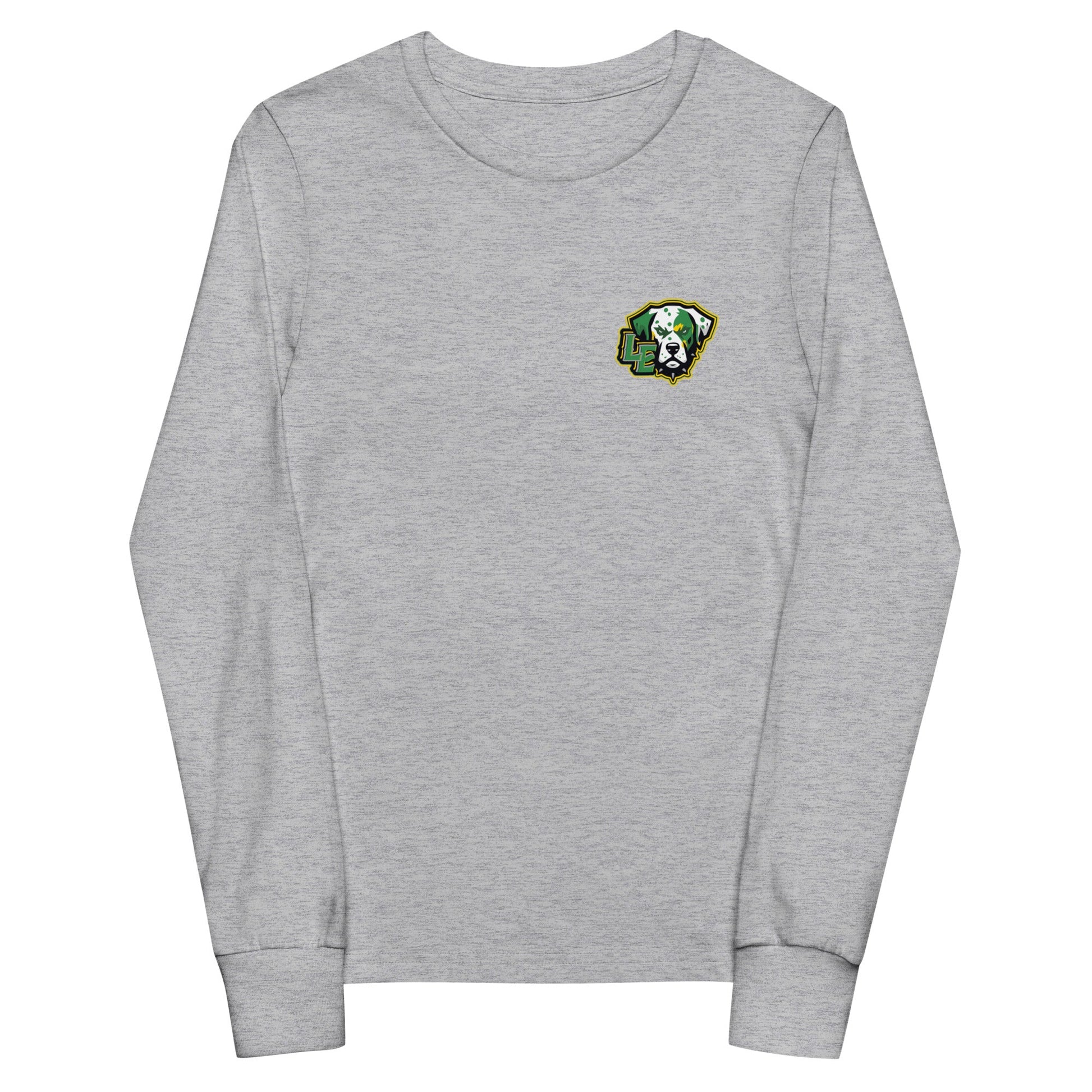 Performance | Youth Long Sleeve T-Shirt | Lake Erie Power Pines | LE Mascot Logo