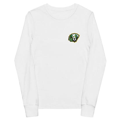 Performance | Youth Long Sleeve T-Shirt | Lake Erie Power Pines | LE Mascot Logo